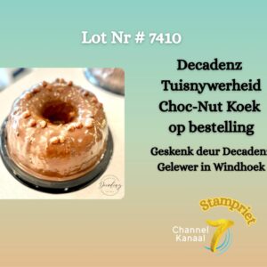 #7410 Choc-nut koek