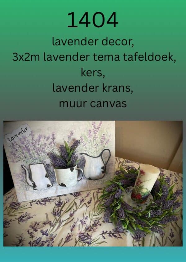 #  1404  Lavender Décor