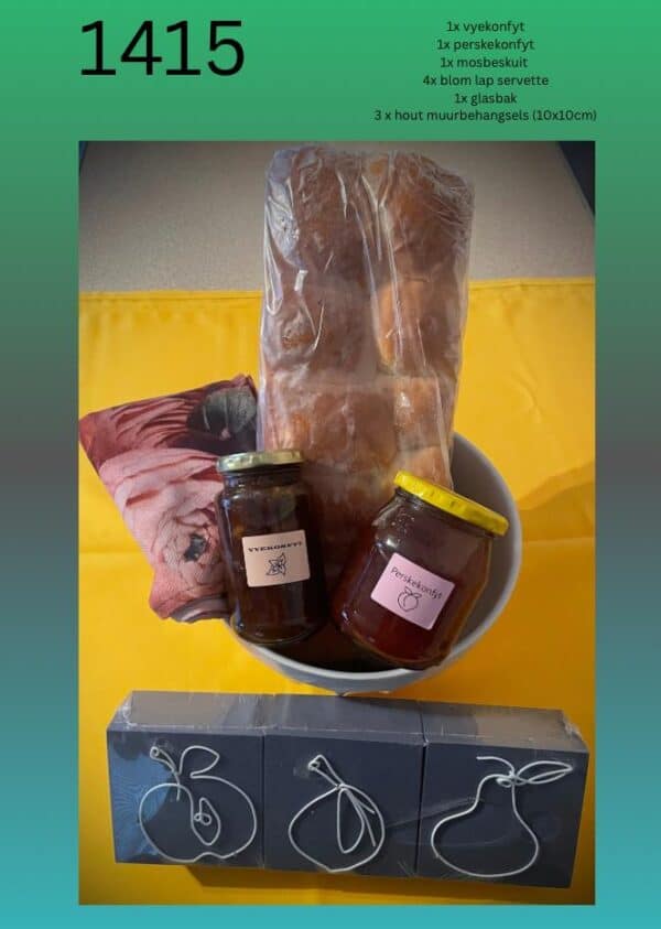 #  1415 mosbeskuit ontbyt hamper
