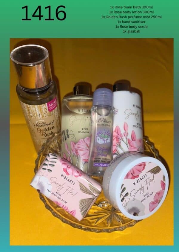 #  1416  dames bad pamper hamper