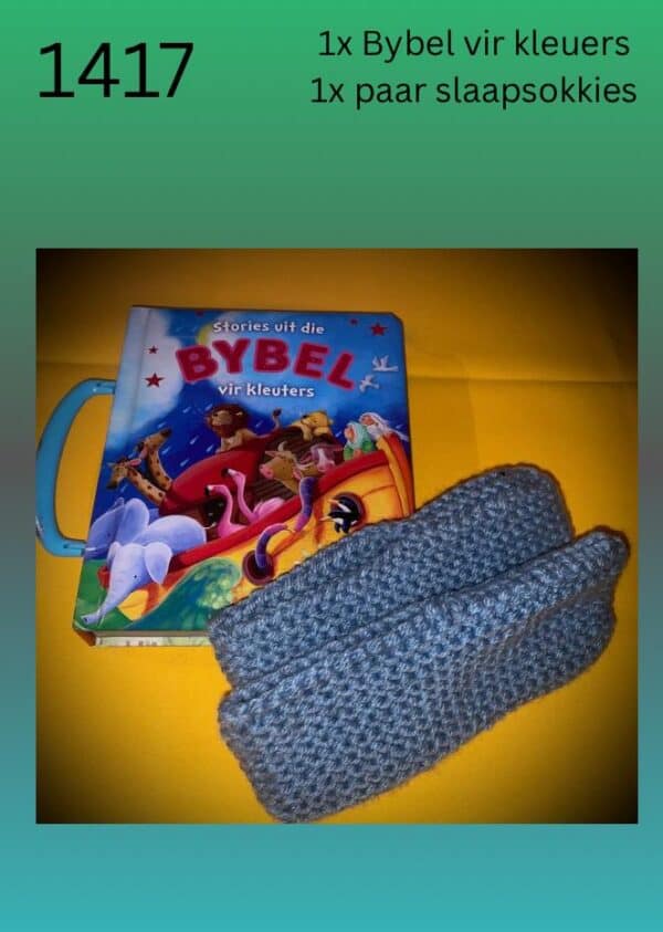 #  1417 kleuter bybel en bedsokkies