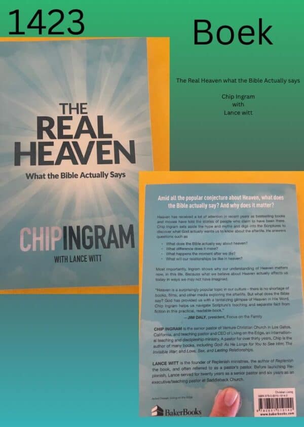 #  1423  Boek:  The Real Heaven