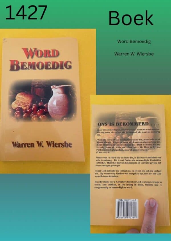 #  1427  Boek:  word bemoedig