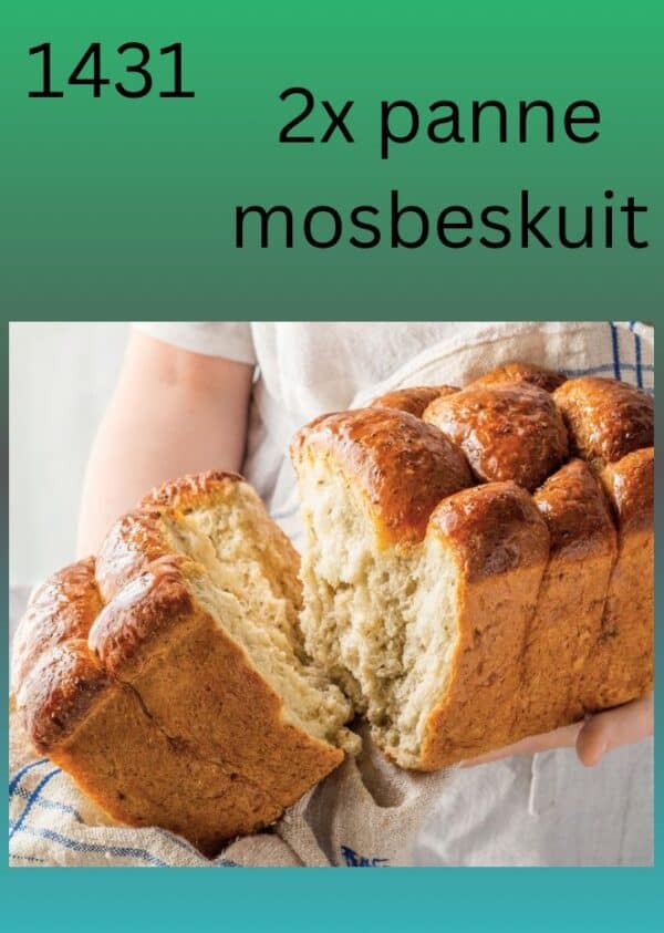 #1431  2 grt panne mosbeskuit