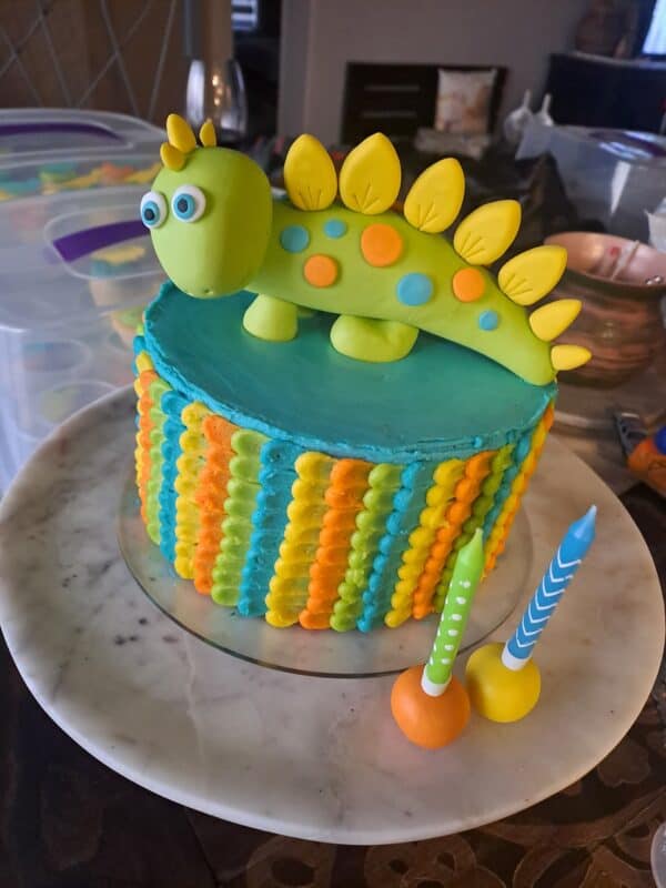 #2605 1 Verjaarsdag koek