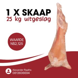 #2642 Slagskaap 25kg