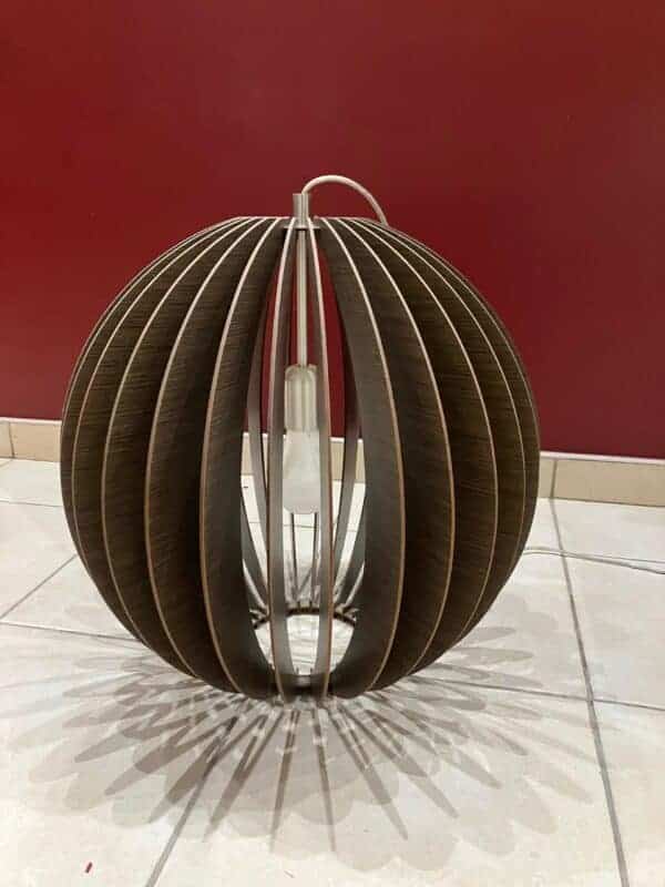 #2652 2x Groot Lampskerms