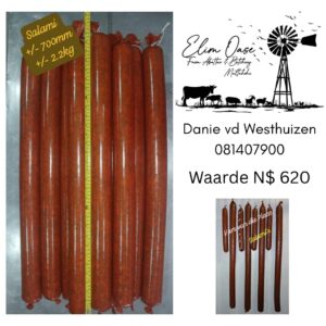 #2653 1x Salami 700mm , 2.2kg