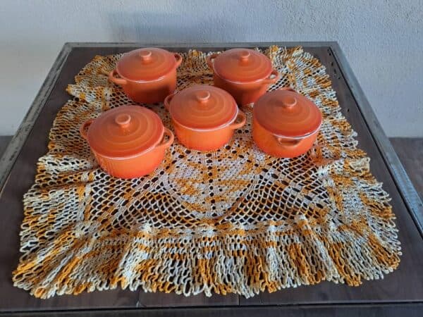 #2672 5x Oranje Potjies