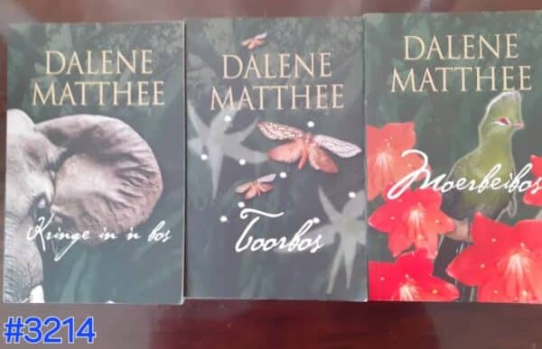 #3214 3 Daleen Matthee boeke
