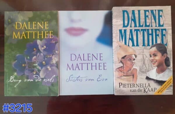 #3215 Daleen Matthee reeks van 3 boeke