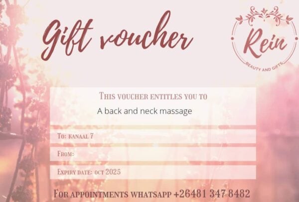 #3525 SKOONHEIDS VOUCHER - REIN