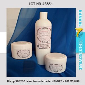 # 3854 BOERSEEP LYFSORG - WILDE ROOS GEUR