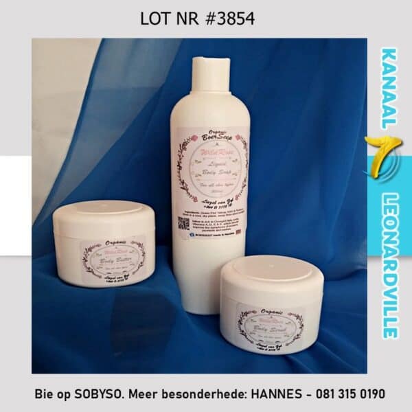 # 3854 BOERSEEP LYFSORG - WILDE ROOS GEUR