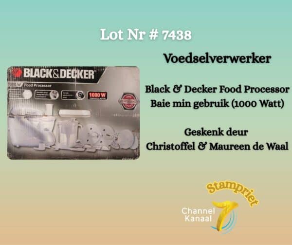 #7438 Voedselverwerker
