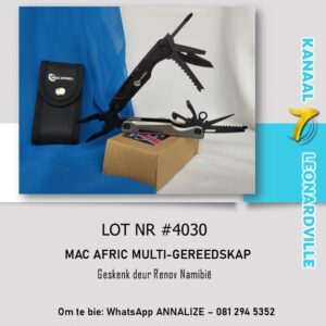 #4030 Mac Afric Multi-Gereedskap