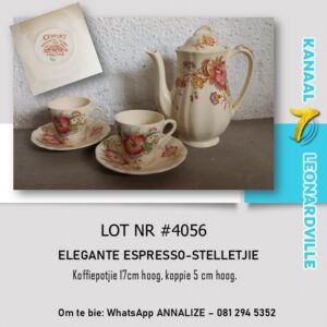 #4056 Elegante Espresso Stelletjie