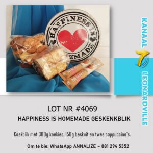 #4069 Happiness is Homemade Geskenkblik