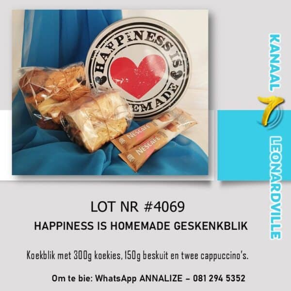 #4069 Happiness is Homemade Geskenkblik