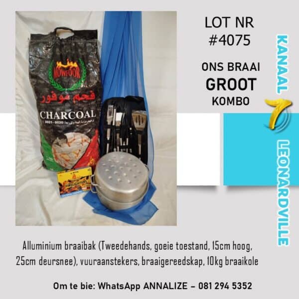 #4075 Ons braai Groot Kombo
