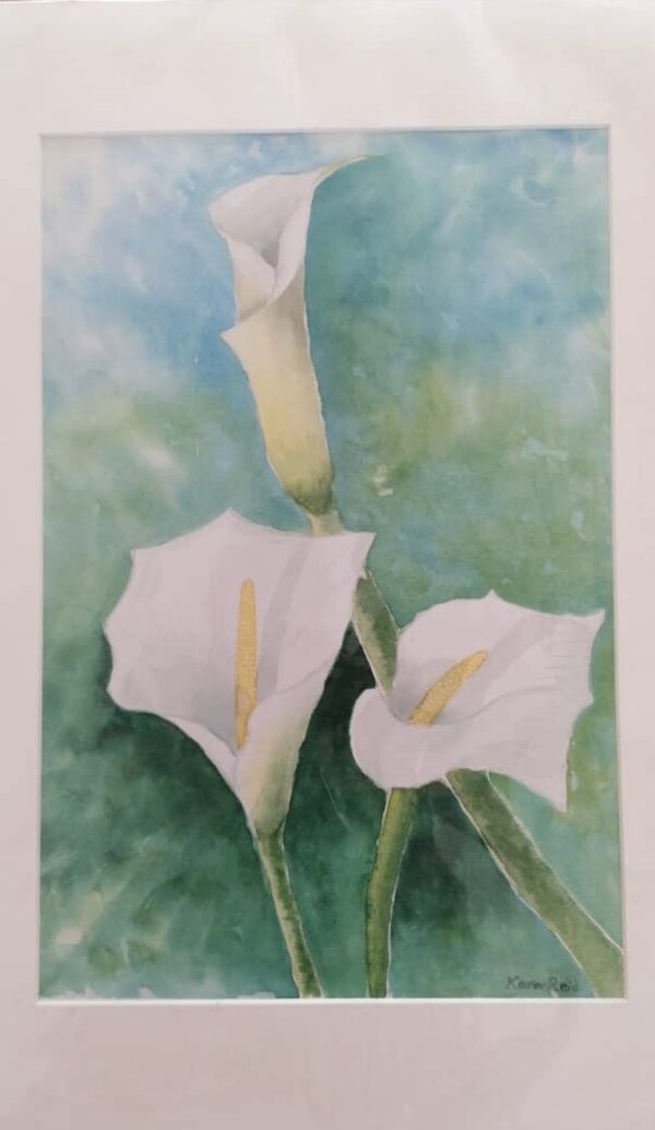 #0402 Painting: White Satin