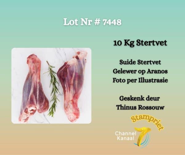 #7448 10 kg stertvet