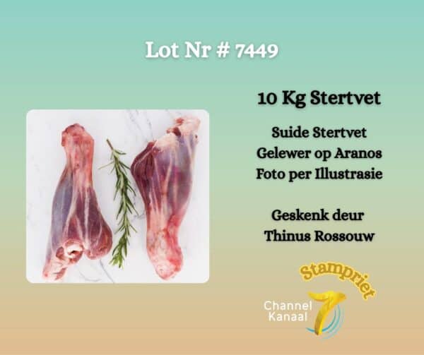 #7449 10 kg stertvet