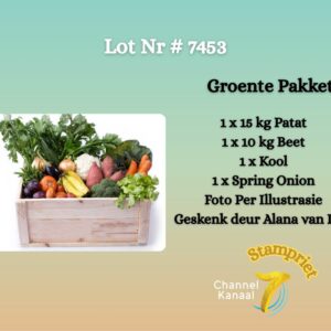 #7452 1 Gemengde groente kombinasie