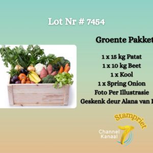 7454 1 Gemengde groente kombinasie pak