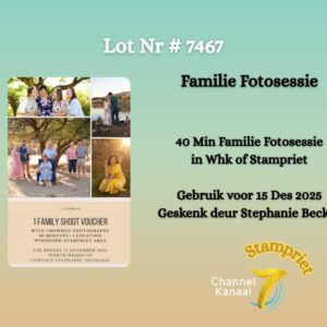 #7467 Fotosessie Geskenkbewys
