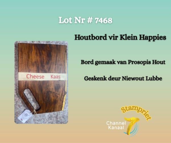 #7468 Houtbord