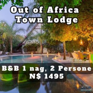 #7714 Akkommodasie Out of Africa town lodge