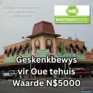 #7717 Allerlei Woermann Brock Swakop koopbewys Ouetehuis