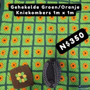 #7755 Handwerk/kuns Gehekelde kniekombers