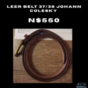 #7765 Handwerk/kuns Leer belt