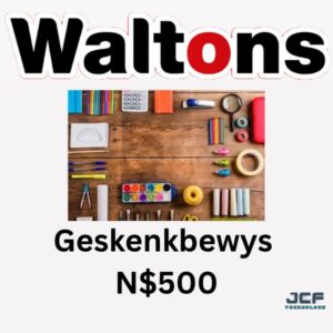 #7816 Vermaak/ Geskenkbewyse Waltons geskenkbewys