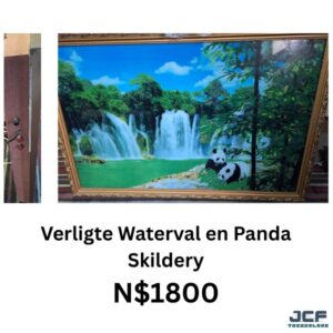 #7831 Versamelaarsitem Verligte skildery
