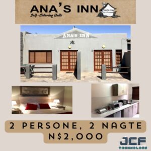 #8302 Akkommodasie Ana's Inn selfsorg