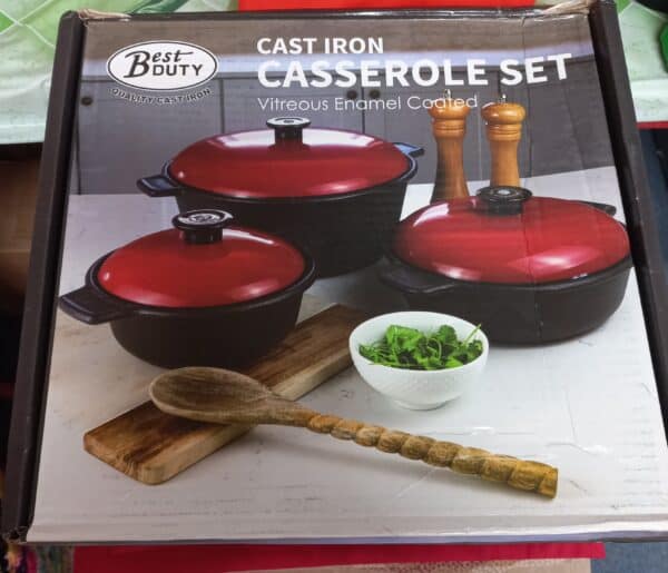 #2369 Cast Iron Potte