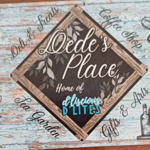#8611 Dede's Place - 500.00 Geskenk bewys