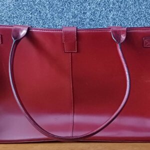 #0683 Rooi Wilsons leather handsak