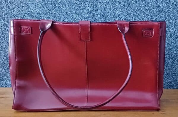 #0683 Rooi Wilsons leather handsak