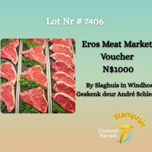 #7405 Eros Meat Market Geskenkbewys