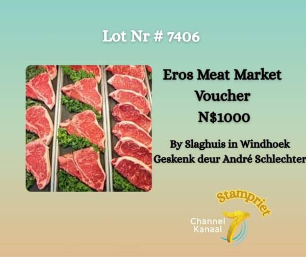 #7405 Eros Meat Market Geskenkbewys