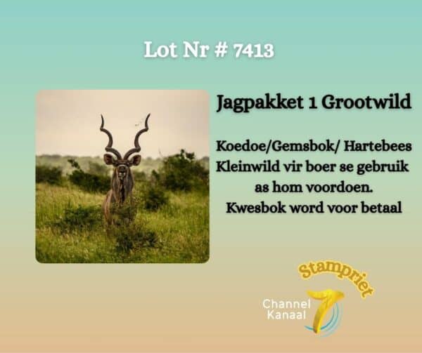 #7413 Grootwild Jagpakket
