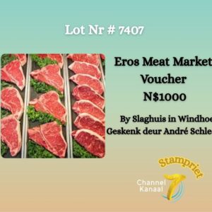 #7406 Eros Meat Market Geskenkbewys