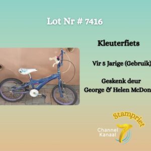 #7416 Kleuterfiets