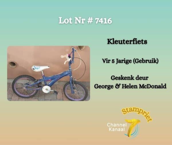 #7416 Kleuterfiets