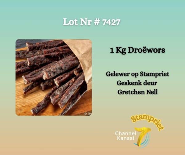 #7427 Droëwors