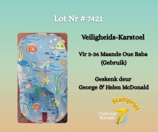 #7421 Veiligheids-karstoel